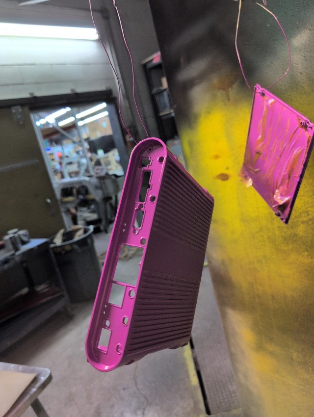 Preparing to powdercoat
