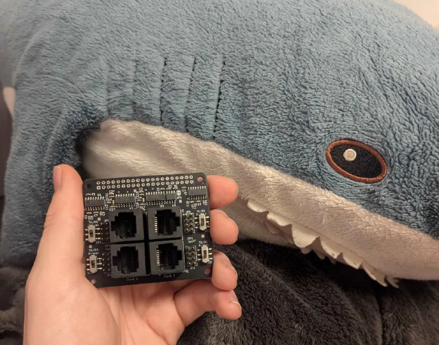 Finished Pi hat front